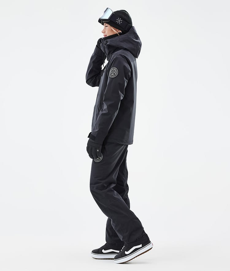 Dope Blizzard W Full Zip Snowboard Jacket Women Black, Image 4 of 9
