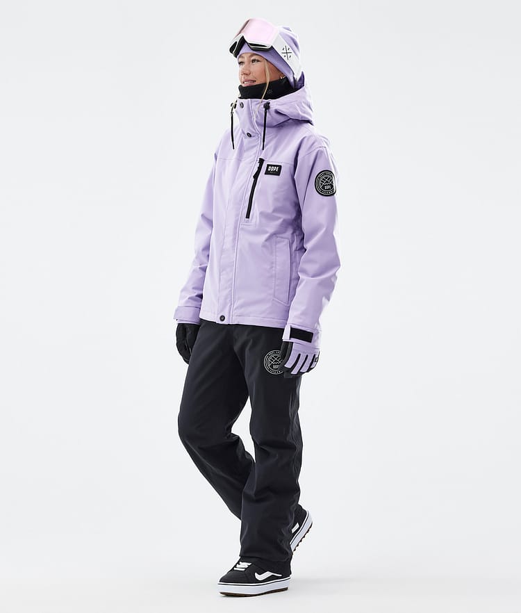 Dope Blizzard W Full Zip Snowboard Jacket Women Faded Violet, Image 3 of 9