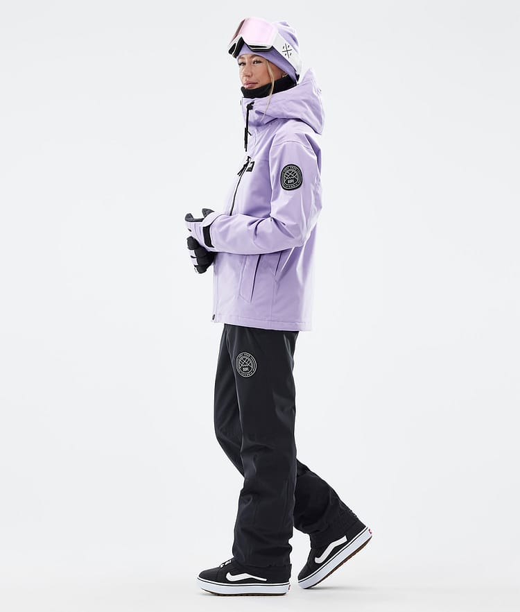 Dope Blizzard W Full Zip Snowboard Jacket Women Faded Violet, Image 4 of 9