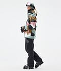 Dope Blizzard W Full Zip Ski Jacket Women Shards Gold Muted Pink, Image 3 of 9