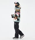 Dope Blizzard W Full Zip Snowboard Jacket Women Shards Gold Muted Pink Renewed, Image 3 of 9