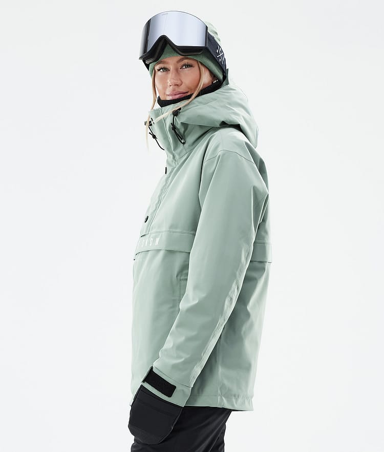 Dope Legacy W Snowboard Jacket Women Faded Green, Image 6 of 8