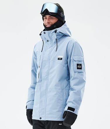 Dope Adept Snowboard Jacket Men Light Blue