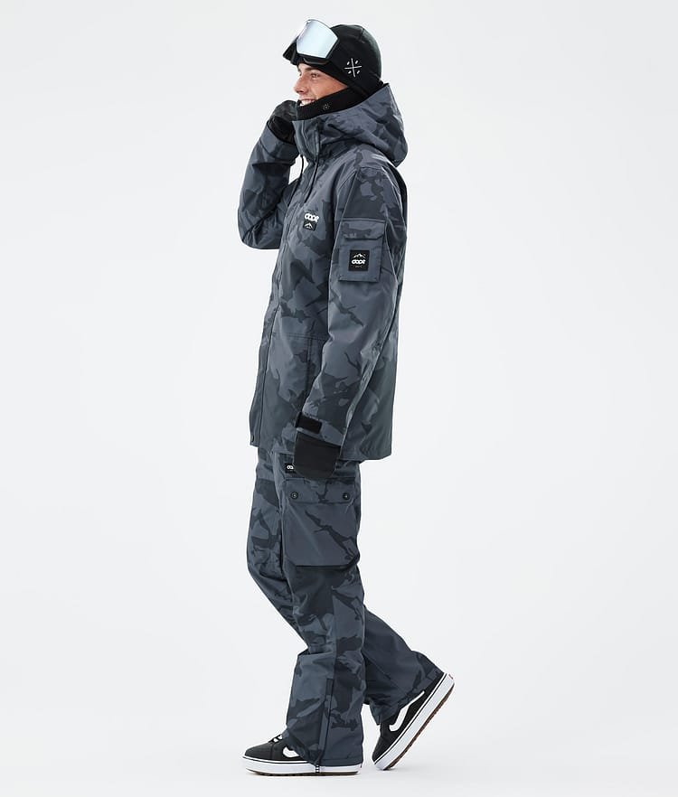 Dope Adept Snowboard Jacket Men Metal Blue Camo, Image 4 of 9