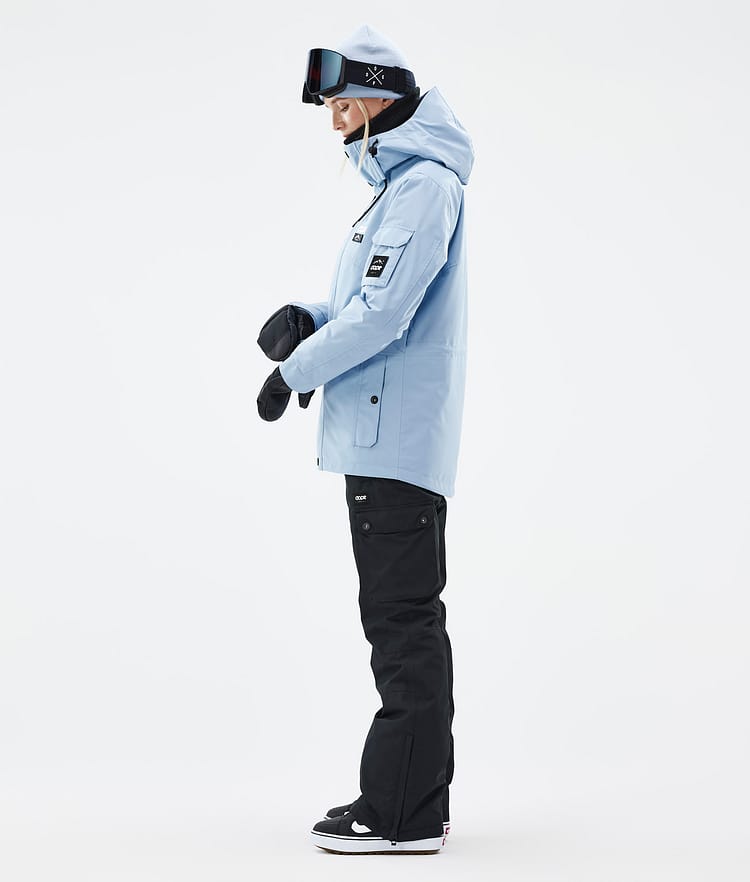 Dope Adept W Snowboard Jacket Women Light Blue Renewed, Image 4 of 9