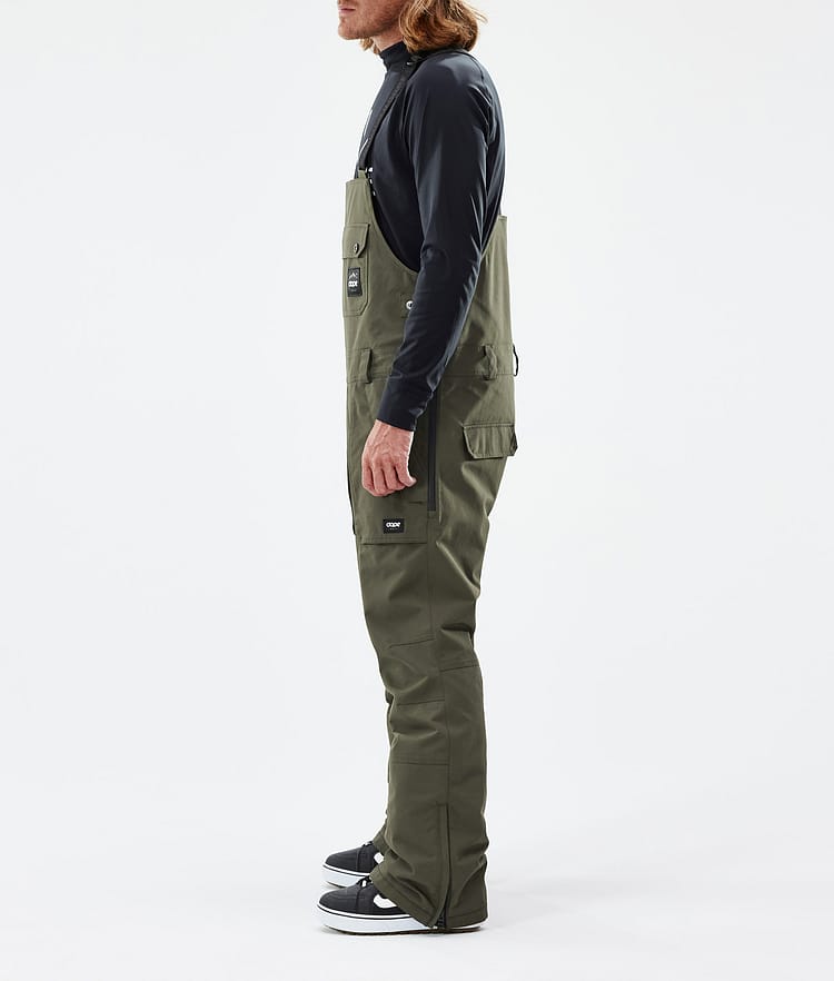Dope Notorious B.I.B Snowboard Pants Men Olive Green, Image 3 of 7