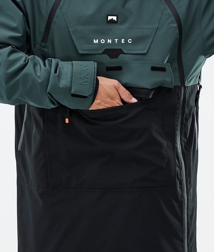 Montec Doom Snowboard Jacket Men Dark Atlantic/Black, Image 9 of 11