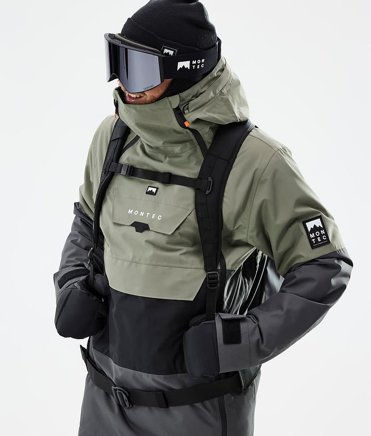 Montec Doom Ski Jacket Men Greenish/Black/Phantom, Image 2 of 11