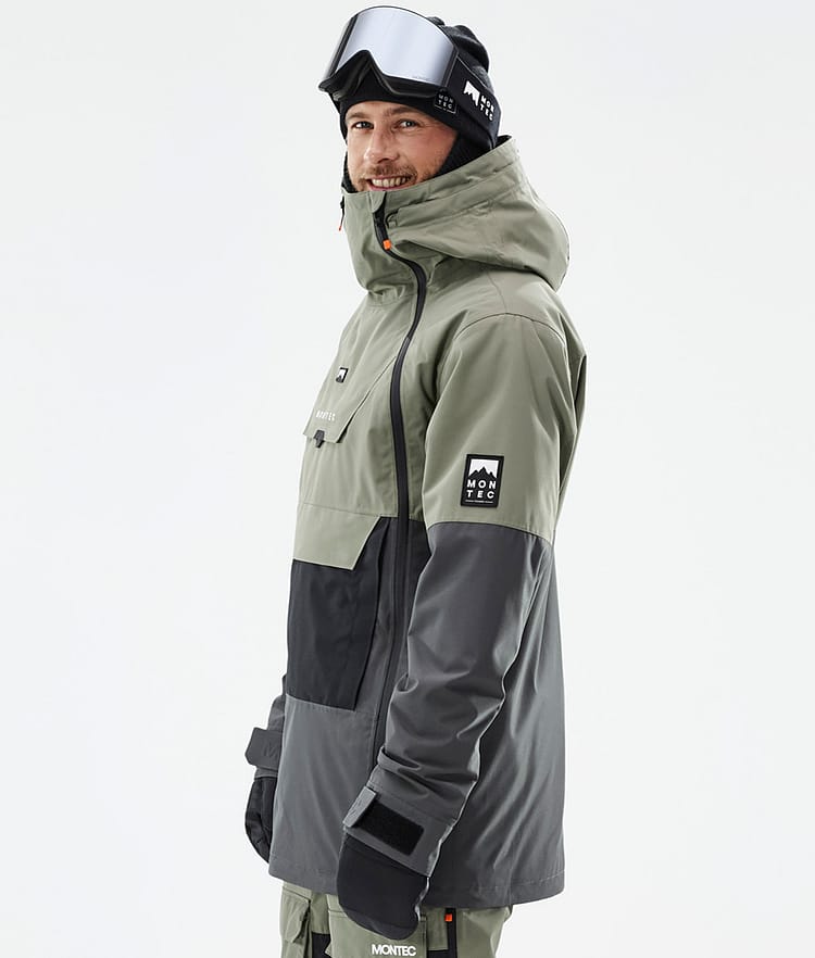 Montec Doom Snowboard Jacket Men Greenish/Black/Phantom, Image 6 of 11