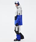 Montec Doom Ski Jacket Men Light Grey/Black/Cobalt Blue, Image 4 of 11