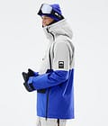 Montec Doom Snowboard Jacket Men Light Grey/Black/Cobalt Blue, Image 6 of 11