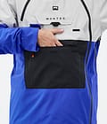 Montec Doom Ski Jacket Men Light Grey/Black/Cobalt Blue, Image 9 of 11