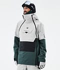 Montec Doom Snowboard Jacket Men Light Grey/Black/Dark Atlantic, Image 1 of 11