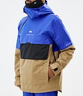 Montec Dune Snowboard Jacket Men Cobalt Blue/Back/Gold, Image 8 of 9