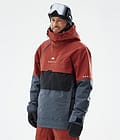 Montec Dune Snowboard Jacket Men Rust/Black/Metal Blue, Image 1 of 9