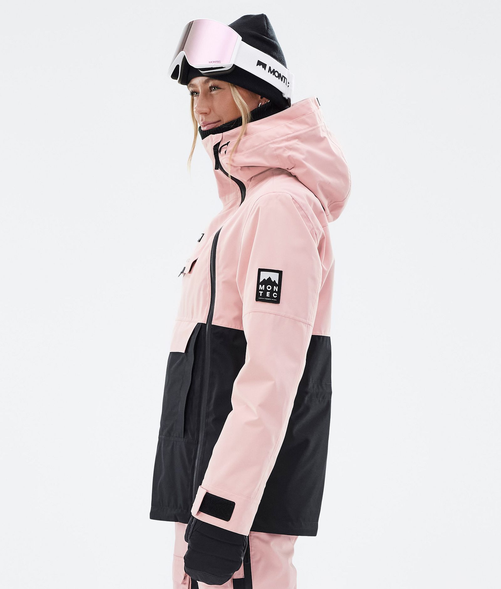 Montec Doom W Snowboard Jacket Women Soft Pink/Black, Image 6 of 11