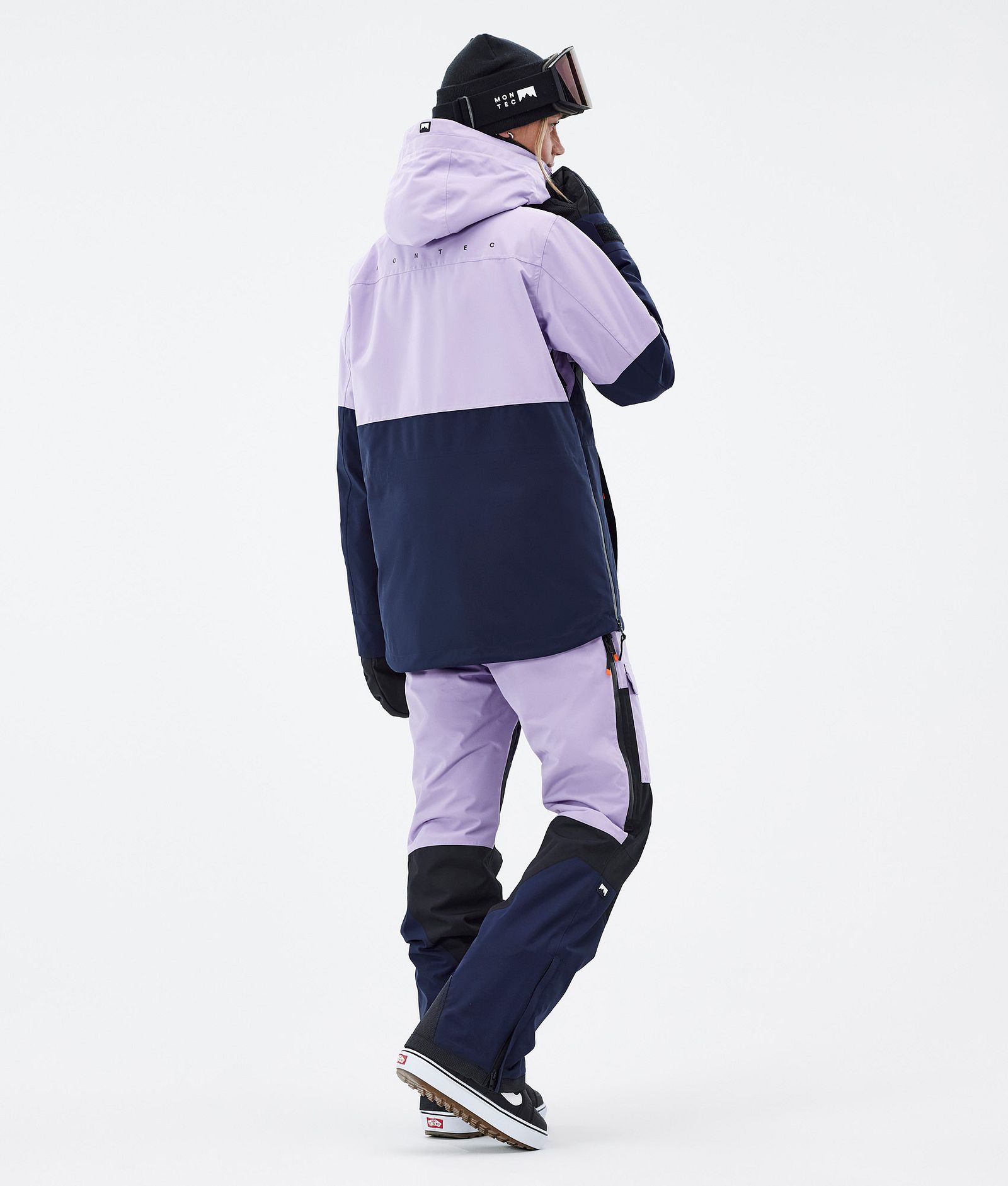 Montec Dune W Snowboard Jacket Women Faded Violet/Black/Dark Blue, Image 5 of 9