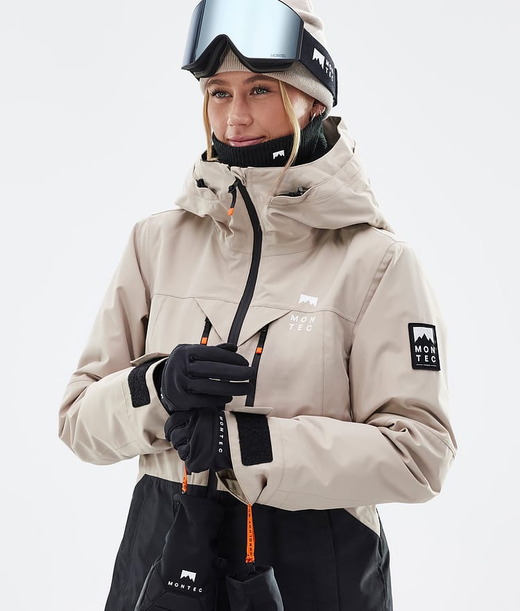 Montec Moss W Snowboard Jacket Women Sand/Black, Image 2 of 10