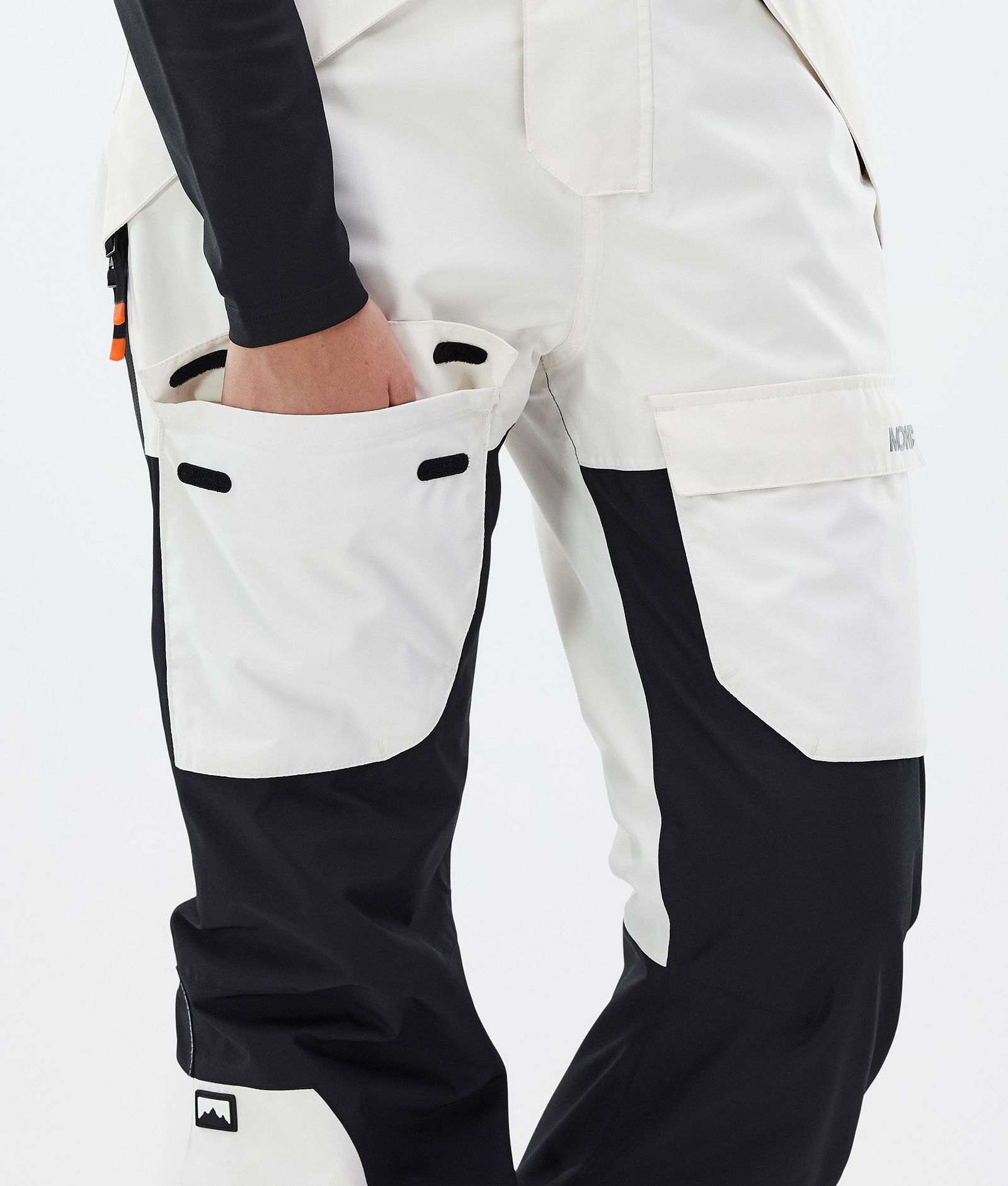 Montec Fawk W Snowboard Pants Women Old White/ Black, Image 7 of 7