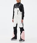 Montec Fawk W Snowboard Pants Women Old White/Black/Soft Pink, Image 1 of 7