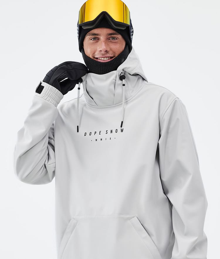 Dope Yeti Snowboard Jacket Men Silhouette Light Grey, Image 3 of 7