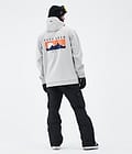 Dope Yeti Snowboard Jacket Men Silhouette Light Grey, Image 3 of 7
