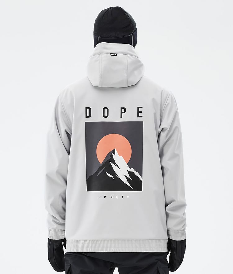 Dope Yeti Snowboard Jacket Men Aphex Light Grey, Image 1 of 8