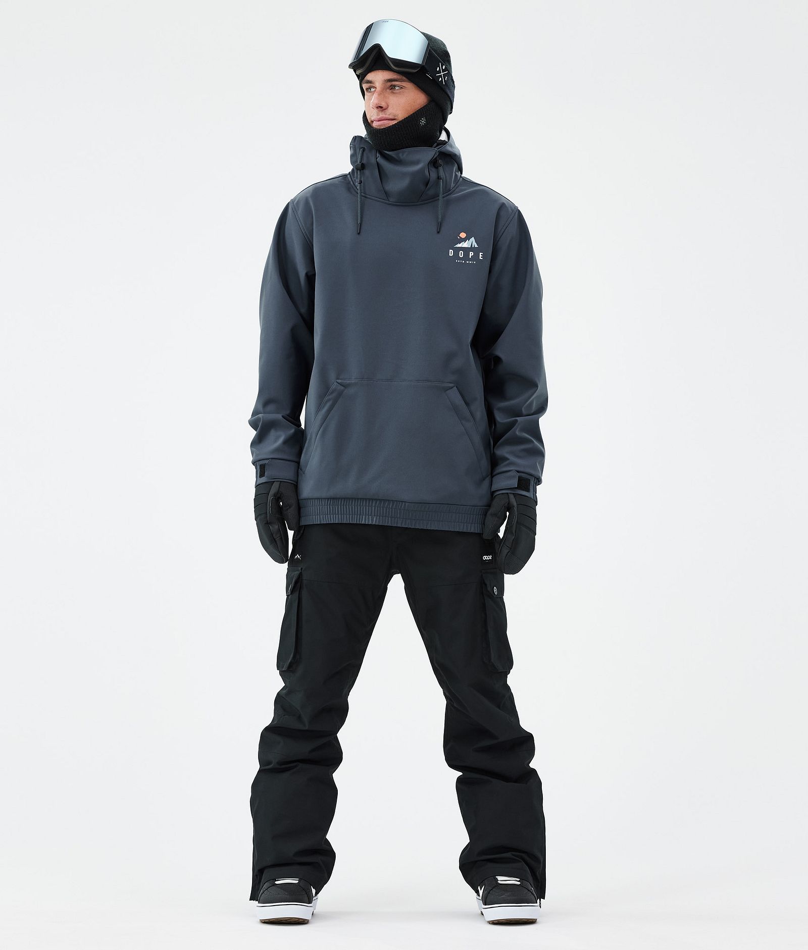 Dope Yeti Snowboard Jacket Men Ice Metal Blue, Image 5 of 7