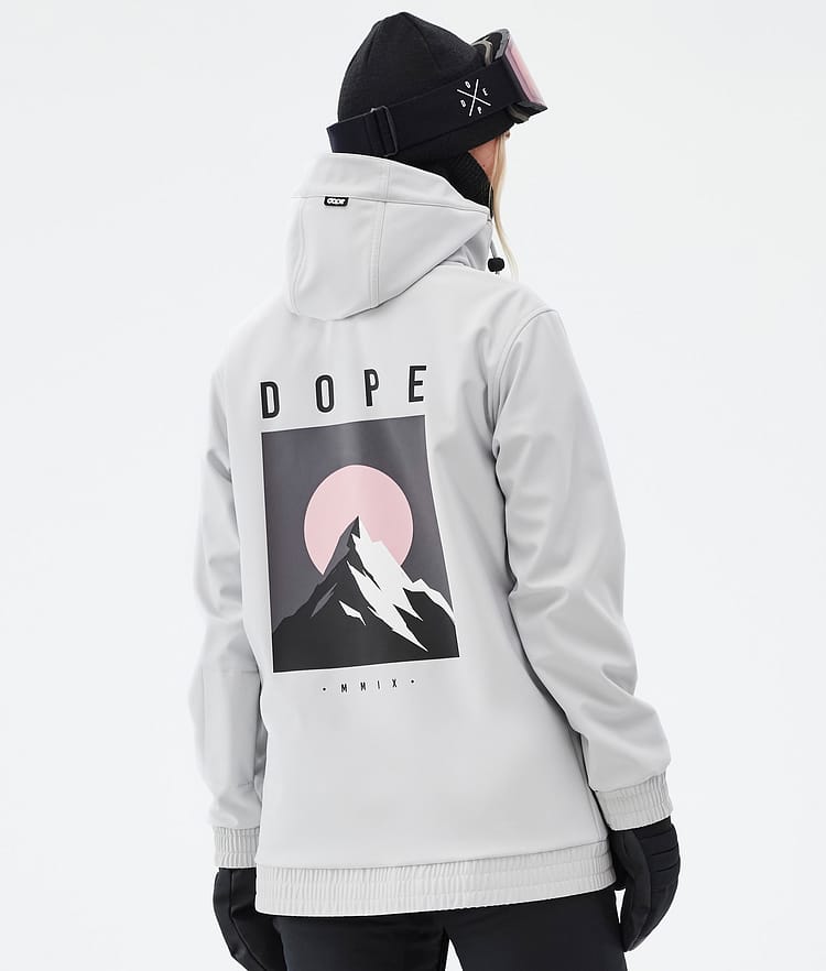 Dope Yeti W Snowboard Jacket Women Aphex Light Grey, Image 1 of 7
