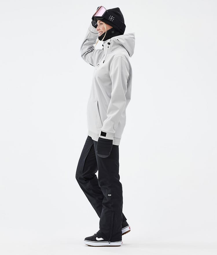 Dope Yeti W Snowboard Jacket Women Aphex Light Grey, Image 5 of 7