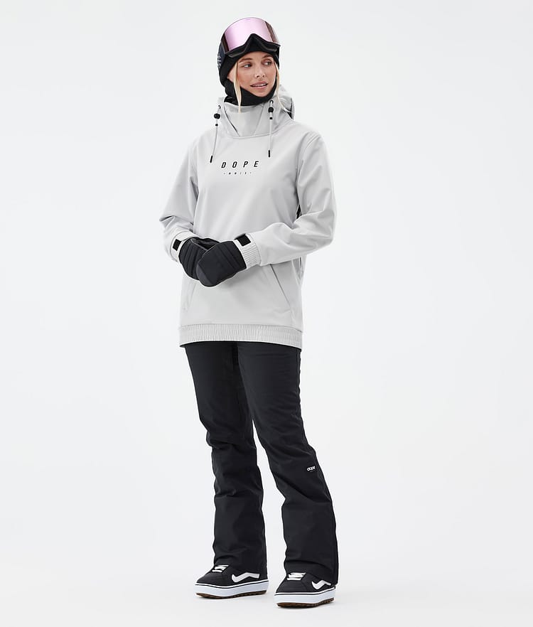 Dope Yeti W Snowboard Jacket Women Aphex Light Grey, Image 6 of 7