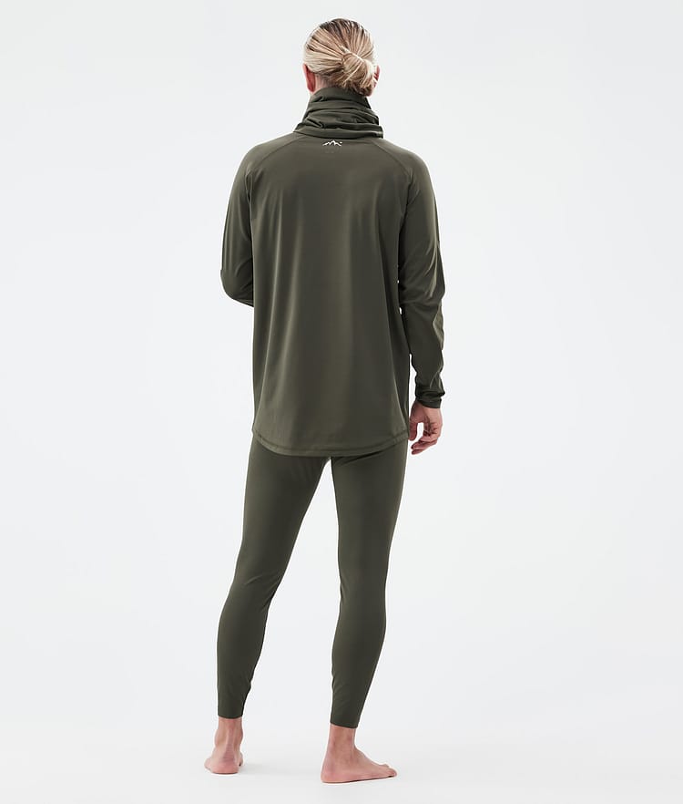 Dope Snuggle Base Layer Pant Men 2X-Up Olive Green, Image 4 of 7