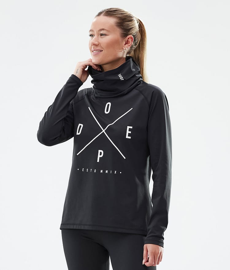 Dope Snuggle W Base Layer Top Women 2X-Up Black, Image 1 of 7
