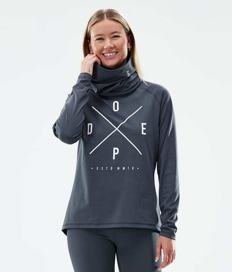 Dope Snuggle W Base Layer Top Women 2X-Up Metal Blue, Image 1 of 7