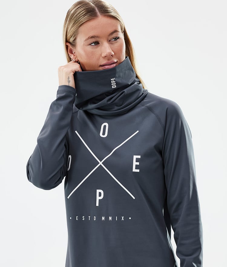 Dope Snuggle W Base Layer Top Women 2X-Up Metal Blue, Image 2 of 7