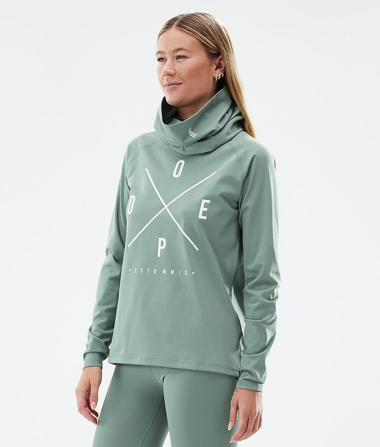 Dope Snuggle W Base Layer Top Women 2X-Up Faded Green, Image 1 of 7