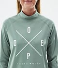 Dope Snuggle W Base Layer Top Women 2X-Up Faded Green, Image 6 of 7