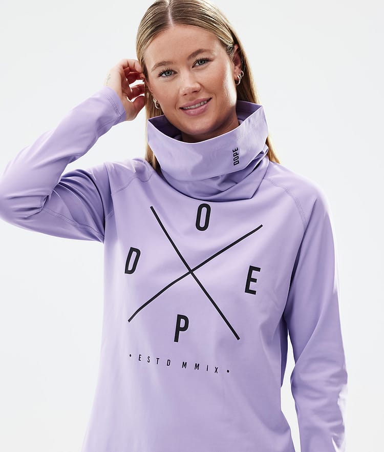 Dope Snuggle W Base Layer Top Women 2X-Up Faded Violet, Image 2 of 7