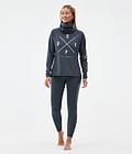 Dope Snuggle W Base Layer Pant Women 2X-Up Metal Blue, Image 3 of 7