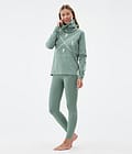 Dope Snuggle W Base Layer Pant Women 2X-Up Faded Green, Image 3 of 7