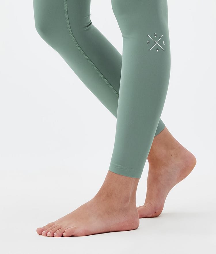 Dope Snuggle W Base Layer Pant Women 2X-Up Faded Green, Image 7 of 7
