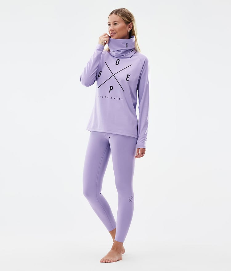 Dope Snuggle W Base Layer Pant Women 2X-Up Faded Violet, Image 3 of 7