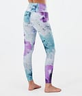 Dope Snuggle W Base Layer Pant Women 2X-Up Spray Green Grape, Image 2 of 7