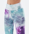 Dope Snuggle W Base Layer Pant Women 2X-Up Spray Green Grape, Image 5 of 7