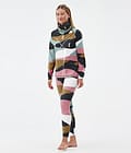 Dope Snuggle W Base Layer Pant Women 2X-Up Shards Gold Muted Pink, Image 3 of 7