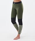 Montec Alpha W Base Layer Pant Women Olive Green/Black/Greenish, Image 1 of 7