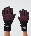 Dope Ace Ski Gloves Burgundy, Image 1 of 5