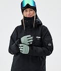 Dope Ace Ski Gloves Faded Green, Image 3 of 5