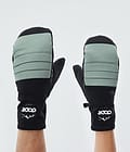 Dope Ace Snow Mittens Faded Green, Image 1 of 5