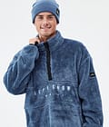Dope Pile Fleece Sweater Men Blue Steel, Image 2 of 7